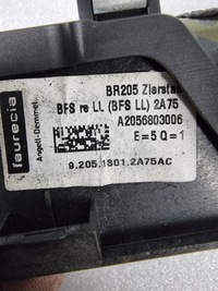 фото thumb №7, Молдинг консолі алюміній mercedes w205