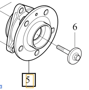 фото thumb №1, Ступиця підшипник volvo xc40 оригінал
