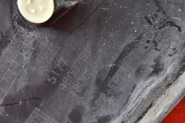 фото thumb №15, Планка крыльев левый перед чёрная 9800762 mini cooper paceman s r61 12-16