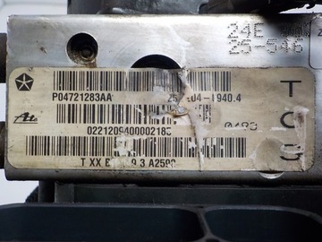 фото thumb №8, Chrysler voyager iv 4 насос abs ebd p04721283aa