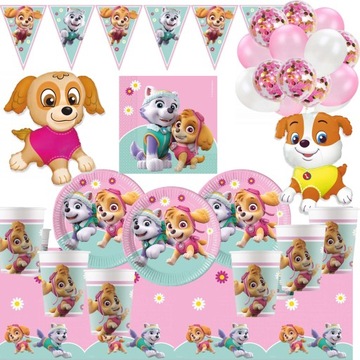 Набор именинных чашек и тарелок PAW PATROL, 1-9 лет PAW PATROL