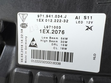 фото thumb №12, Porsche panamera 971 повний led фара лампа права перед eur kpl - супер