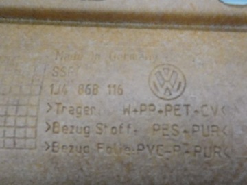 фото thumb №9, Боковина дверь правый зад vw golf iv 1j6867212ad