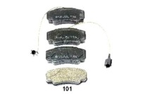 фото thumb №1, Ashika 51-01-101 набор тормозных колодок тормозных, тормоза дисковые