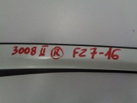 Peugeot 3008 1 левая молдинг декоративная стекло лобовое Киев, фото thumb