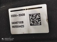 фото thumb №16, Воздуховод кожаный многофункциональный peugeot 208 ii 2008 ii 98255044zd