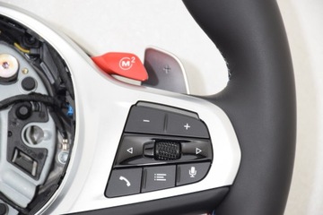 фото thumb №10, Bmw x3m f97 x4m f98 руль m wibracje лепестки с подогревом ассистент оригинал