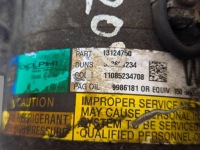 Компрессор кондиционера opel zafira b 2006 13124750 с Разборки, фото thumb