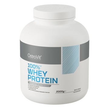OstroVit 100% Whey Protein 2000 g KONCENTRAT BIAŁKA SERWATKOWEGO WPC 80