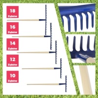Садовые грабли 150 см TIP-RAKES 18 TOOTH HARDENED