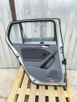 фото thumb №11, Двері ліві зад оригінал vw golf 6 vi 2008-2013 hb 5d 5 двері колір la7t