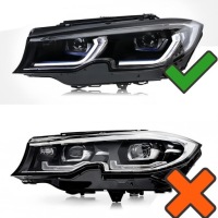 фото thumb №16, Модули csl жёлтый drl bmw g20 g21 g28 2019–2022 эффект csl жёлтый plug & play