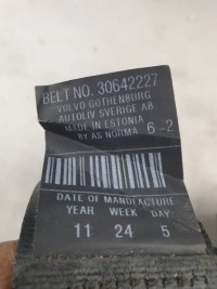 фото thumb №5, Pas безопасности натяжитель левый задняя volvo c30