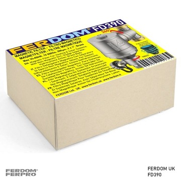 Магнитный фильтр-сепаратор FERDOM FD390, Mx.40 кВт, разъем 1