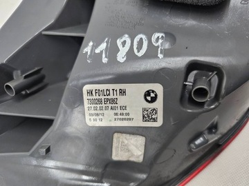 фото thumb №9, Bmw 7 f01 f02 f03 f04 рестайлинг lci 08- лампа зад задняя правая led европа 7300268