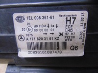 фото thumb №16, Лампа левая перед mercedes slk w171 a1718203161 europa