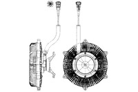 фото thumb №2, Сцепление вентилятора радиатор mercedes actros mp4 mp5 antos arocs