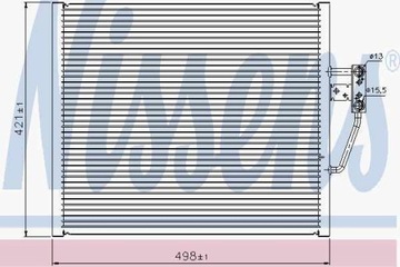 фото thumb №15, Nissens 94529 конденсатор, кондиціонер nis 94529