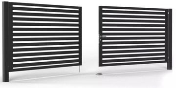 Panele ogrodzeniowe INCOGNITO BR1142 Ocynk RAL 7016 Antracyt 200x136 cm