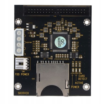 АДАПТЕР SD SDHC К 40-контактному АДАПТЕРУ IDE