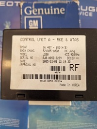 фото thumb №1, Модуль chevrolet оригинальный номер 96407681