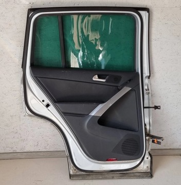 фото thumb №11, Дверь левая задние комплектные vw tiguan 1 i 5n0 цвет la7w