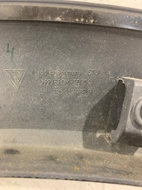 фото thumb №5, Porsche cayenne 10-14 молдинг бампера ліва задня