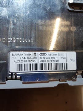 фото thumb №10, Audi a3 8p рестайлінг радіо cd blaupunkt 2din 8p0035186p