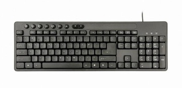 GEMBIRD МУЛЬТИМЕДИЙНАЯ КЛАВИАТУРА + МЫШЬ KBS-UM-04 НАБОР ЧЕРНЫЙ