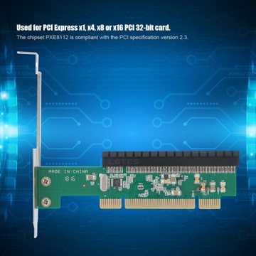 ST42 PXE8112 Чипсет PCI 2.3 3,3 В/1 А 3,3 Вaux/100 мА для карты FJ