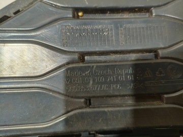 фото thumb №15, Vw golf r-line vii решітка засіб планки бампера 2017- 2020r 5g0 рестайлінг перед