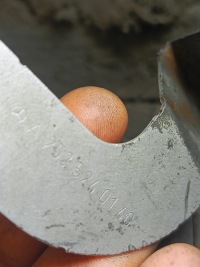 фото thumb №5, Mercedes glc x253 кронштейн нижній захист двигуна правий оригінальний номер