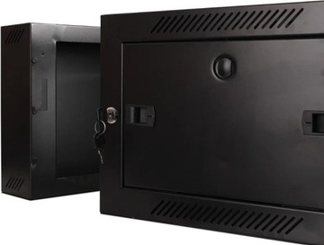 SZAFA RACK GETFORT 19 CALI 4U 600X550 DWUSEKCYJNA