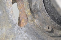 фото thumb №8, Поворотний кулак ступиця диск якірна права перед mercedes w140 s klasa cl