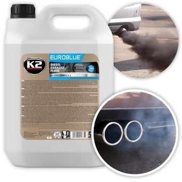 K2 EUROLUBE ADBLUE Каталитическая жидкость 5л + FUNNY, СНИЖАЕТ ВЫХЛОПНЫЕ ДИЗЕЛЬНЫЕ ДЫХИ