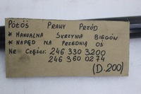 фото thumb №16, Mercedes приводной вал правый перед правая передняя механическая коробка передач привод перед a2463303200