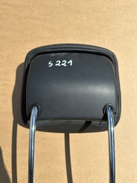 фото thumb №7, Підголівник піротехнічний, передній, перед mercedes s klasa w221, czarna шкіра