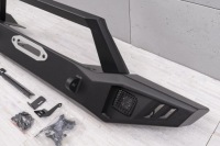 фото thumb №9, Jeep wrangler jl 18- бампер сталевий передній з led