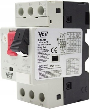 Выключатель двигателя VCX GV2 RAIL 13,0–18 А