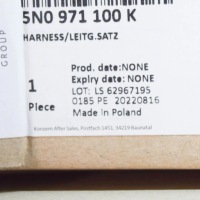 фото thumb №9, Volkswagen tiguan 5n mk1 джгут трубопровід дахові 5n0971100koryginalna