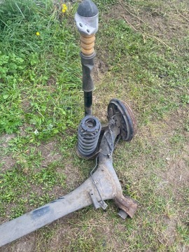 фото thumb №6, Балка подвешивание ось зад задняя vw polo 6r v 6r0 b 6r0b барабан