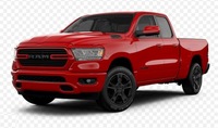фото thumb №2, Dodge ram 1500 2019-2024 решётка радиатора надпись эмблема капот чёрный l +r комплект
