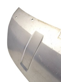 фото thumb №9, Mitsubishi outlander ii 2 06-10 dół накладка спойлер бампера перед