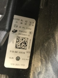 фото thumb №13, Vw id.4 id4 лампа левый перед лампа левая full led iq ligh eu 11b941035n