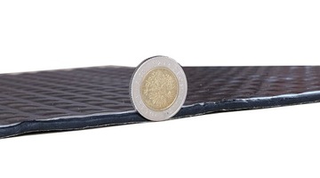 MATA WYGŁUSZAJĄCA ALU-BUTYLOWA antywibracyjna ABM 4.0mm 25x35cm