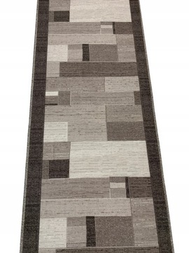 CHODNIK ANTYPOŚLIZGOWY Beżowy Geometryczny 80cm