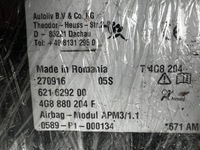 фото thumb №9, Приборная панель консоль подушка безопасности podszuka водителя ремни audi rs6 s6 a6 c7 4g1857001e