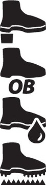 РАБОЧАЯ ОБУВЬ OHS ИЗ БЕЗОПАСНОЙ КОЖИ, РАЗМЕР 37