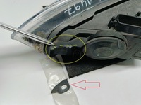 фото thumb №10, Ford focus mk3 lift 14- лампа правая перед передняя h7+led f1eb-13w029-agb