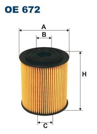 фото thumb №3, Фильтр масла filtron оригинальный номер 672 fiat 500x jeep renegade mini r50 r53